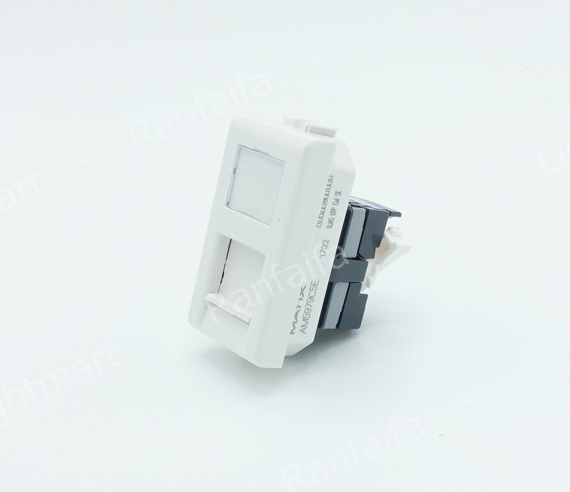 เต้ารับคอมพิวเตอร์ Cat5e Matix