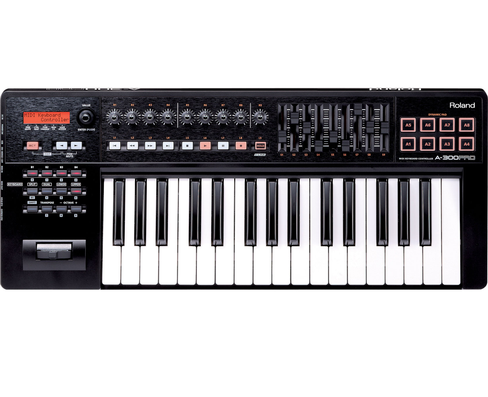 Roland A-300PRO *ของแท้รับประกัน 1ปี* MIDI Keyboard Controller มิดิ คีย์บอร์ด คอนโทรลเลอร์