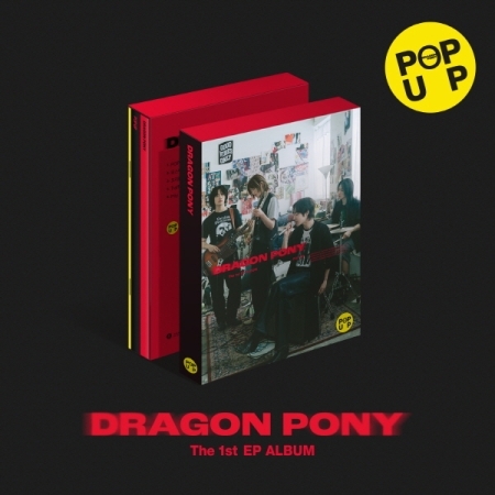 ( Pre-Order ) Dragon Pony - The 1st EP Album POP UP ( Normal ver ) * มี Poster พับในกล่อง * วางจำหน่าย 27 / 9 / 2024