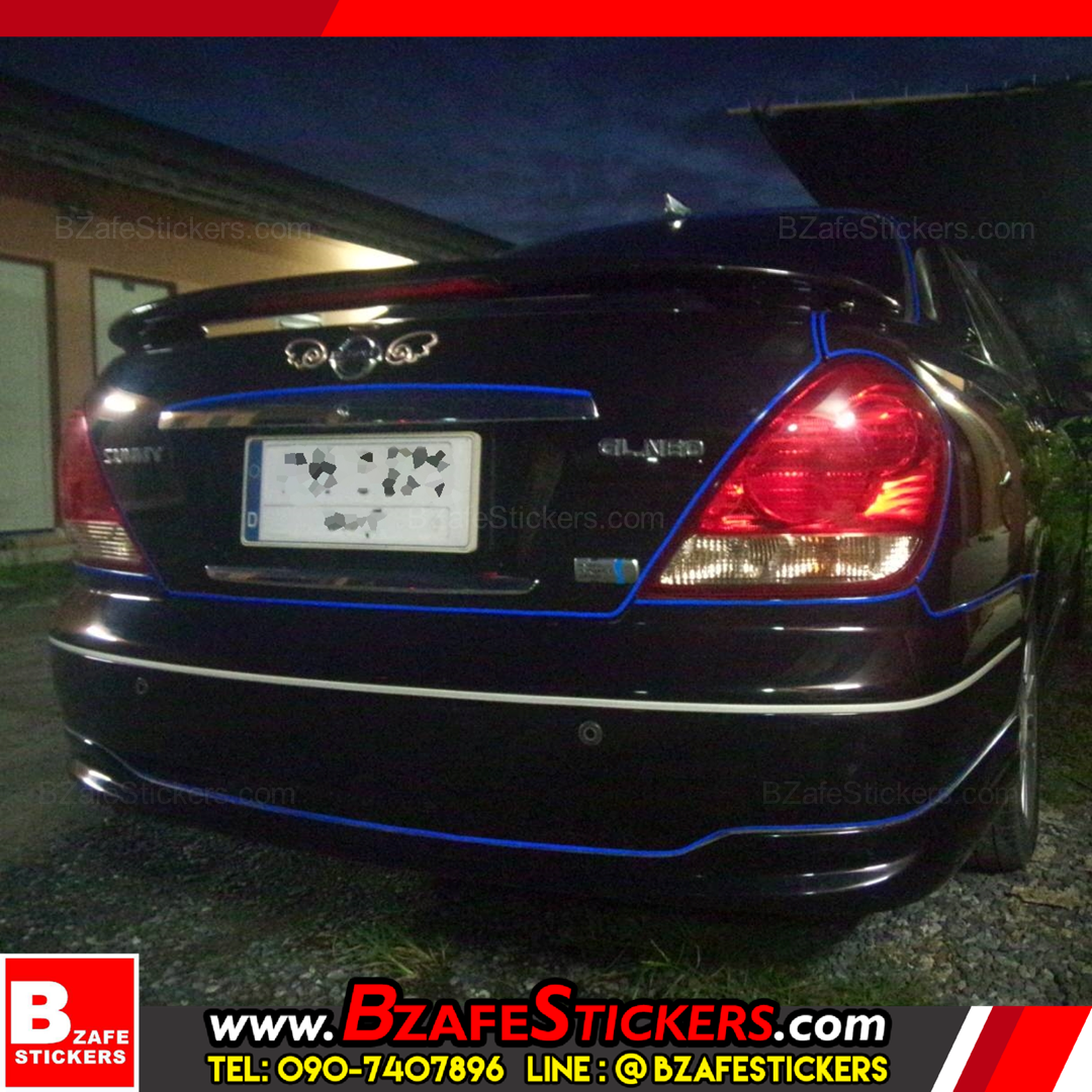 รีวิว สติ๊กเกอร์สะท้อนแสงติดขอบล้อ 3M, Kiwalite สติ๊กเกอร์ติดล้อ สติ๊กเกอร์แต่งรถ