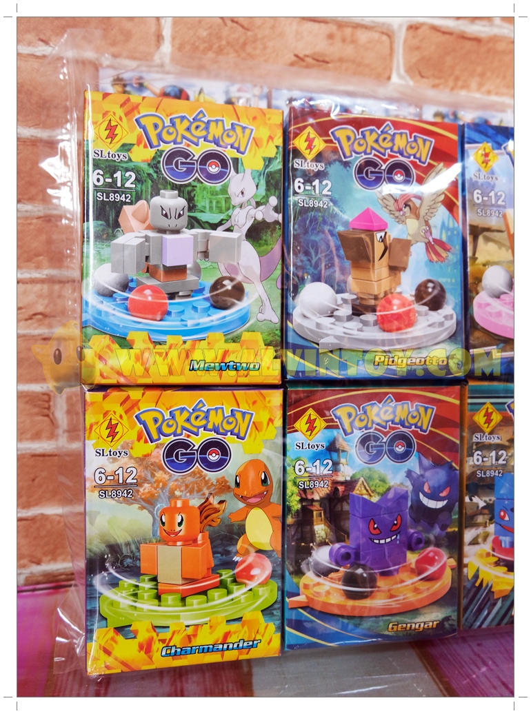 Lego Pokemon - เลโก้ โปเกม่อน 8 กล่อง