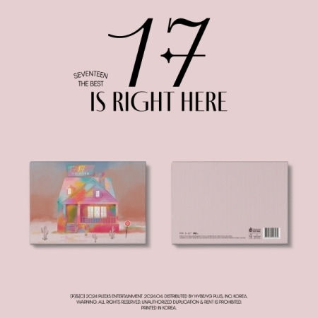 ( Pre-Order ) SEVENTEEN - Best Album ( 17 IS RIGHT HERE ) Deluxe ver * มี Poster พับภายในกล่อง * วางจำหน่าย 9 / 5 / 2024