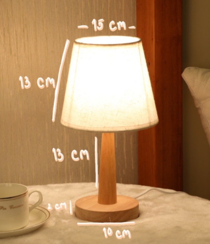 โคมไฟตั้งโต๊ะ โคมไฟหัวเตียง LED สไตล์มินิมอล