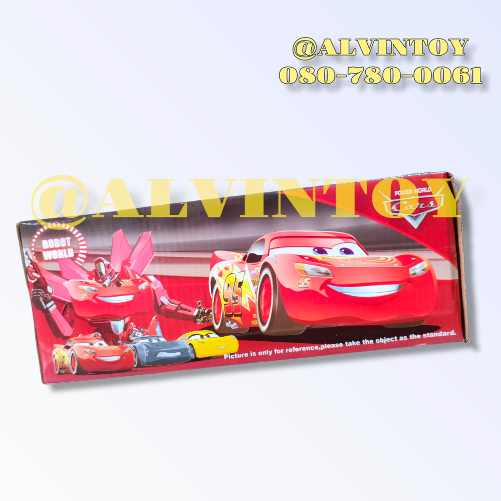 รถบังคับ ไลท์นิ่ง แม็คควีน แปลงร่างได้ สี่ล้อซิ่ง ชิงบัลลังก์แชมป์