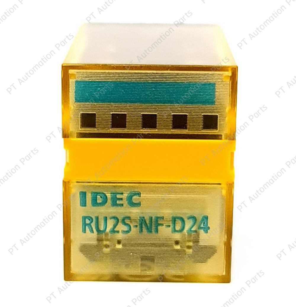 รีเลย์ IDEC RU2S-NF-D24 24VDC 10A 2 คอนแทค 8ขา Universal Relay 8-pins 2-Contact without LED indicator RU Series
