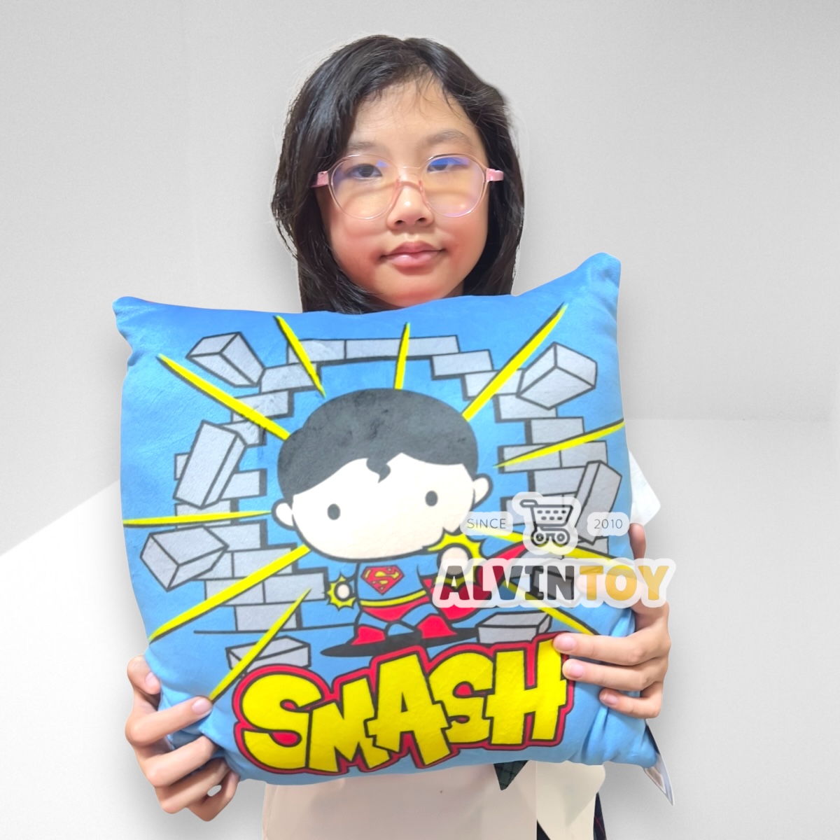 หมอน Super Man Justice League - ซูปเปอร์แมน ขนนุ่มนิ่ม