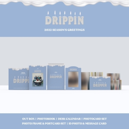 ( Pre-Order ) DRIPPIN SEASON'S GREETINGS 2022 ** สั่งเกิน 1 ชิ้นบวกค่าส่งเพิ่มชิ้นละ 20 บาท เนื่องจากสินค้าหนัก ** จำนวนจำกัด ** วางจำหน่าย 24 / 12 / 2021