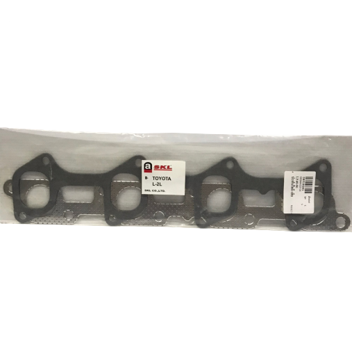 ประเก็นไอดีไอเสีย TOYOTA / L / 2L / LN40 / LN50 / โตโยต้า ฮีโร่ / ยี่ห้อ SKL / Gasket manifold in-ex / ปะเก็นไอดีไอเสีย