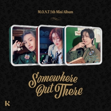 ( Pre-Order ) M.O.N.T 5th Mini Album Somewhere Out There ( Kit ver ) random * ไม่มี Poster พับในกล่อง * วางจำหน่าย 6 / 1 / 2025