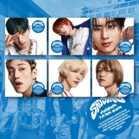 ( Pre-Order ) P1Harmony 7th Mini Album [SAD SONG] ( Digipack ver ) Set 6 ver * ไม่มี Poster * วางจำหน่าย 20 / 9 / 2024