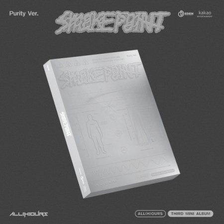 ( Pre-Order ) ALL(H)OURS 3rd Mini Album [Smoke Point] purity ver * มี Poster พับในกล่อง * วางจำหน่าย 5 / 2 / 2025