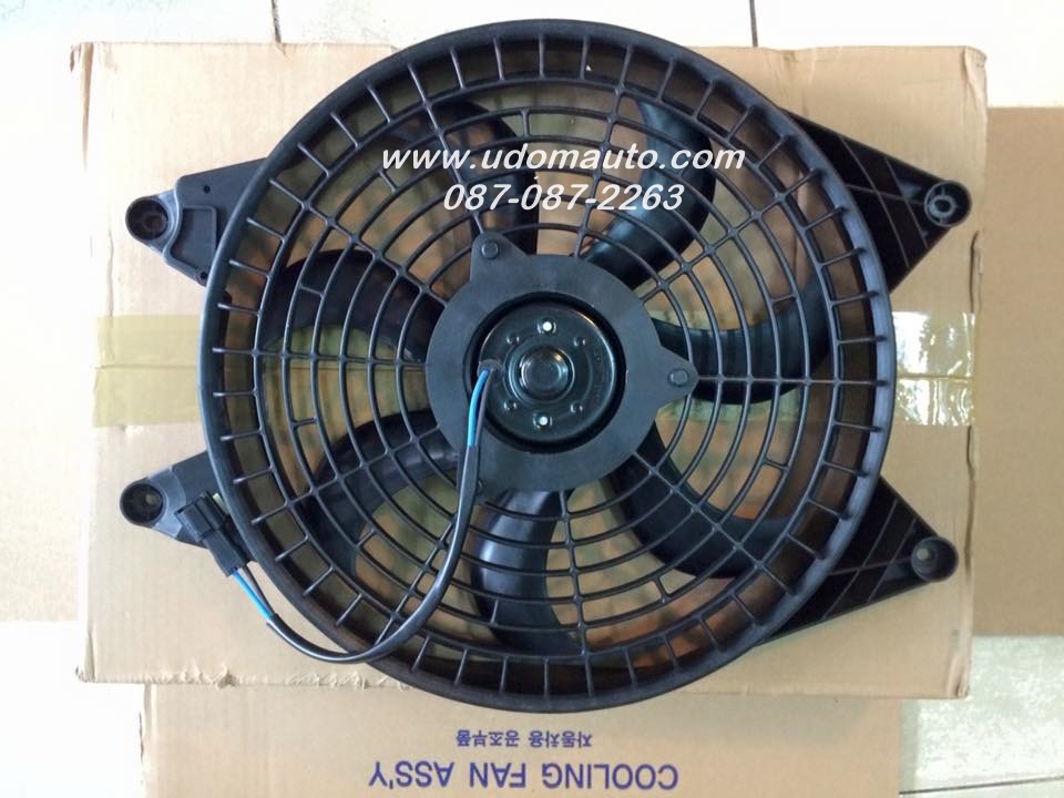 พัดลมแอร์ CARNIVAL (คานิวาล) รุ่น 4หูยึด / Cooling Fan Assy