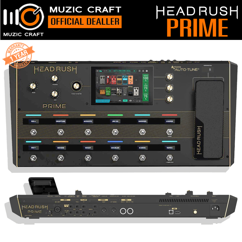 Headrush Prime *ของแท้รับประกัน 1ปี* Guitar Multi-Effects, มัลติเอฟเฟกต์กีต้าร์