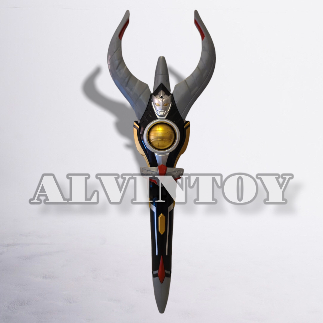 โมเดล Ultraman - อุลตร้าแมน ขนาดความสูง 32 ซม. มีกล่อง พร้อมอาวุธ มีเสียง มีไฟ