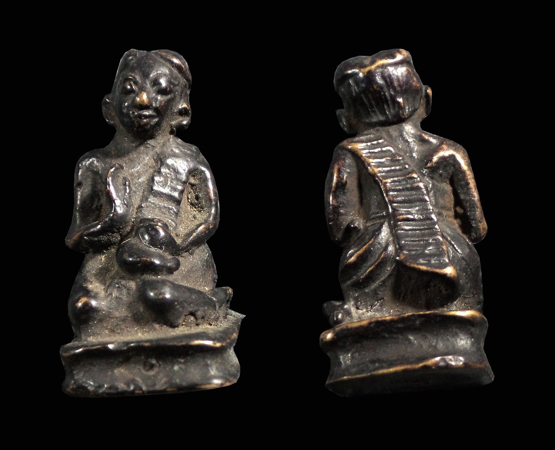 รูปหล่อโบราณ แม่นางกวัก หลวงพ่อเดิม วัดหนองโพ จ.นครสวรรค์