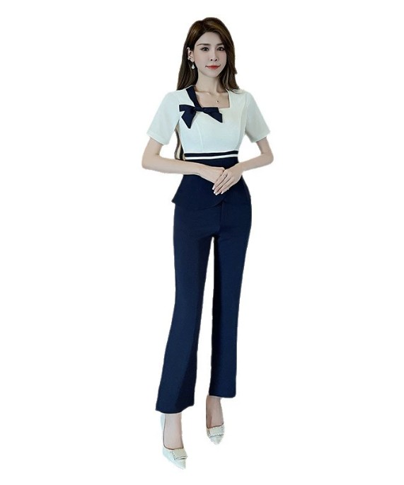 ชุดนวดสปา ชุดคลินิกความงาม ชุดพนักงานต้อนรับ