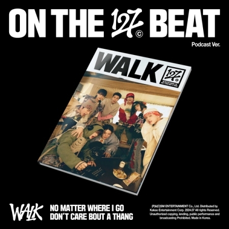 ( Pre-Order ) NCT 127 6th Regular Album WALK ( Podcast ver ) * มี Poster พับในกล่อง * วางจำหน่าย 16 / 7 / 2024