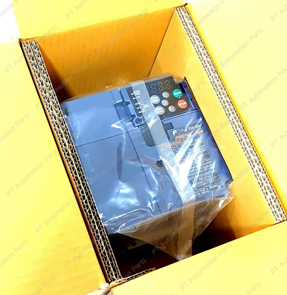 FUJI Electric FRN0006E2S-4GB AC Drive Inverter 1.5KW 2HP Input 3-Phase 380-480V Output 3-Phase 380-480V 1-500Hz FRENIC-ACE อินเวอร์เตอร์ ฟูจิ เครื่องควบคุมความเร็วรอบมอเตอร์ 2แรงม้า