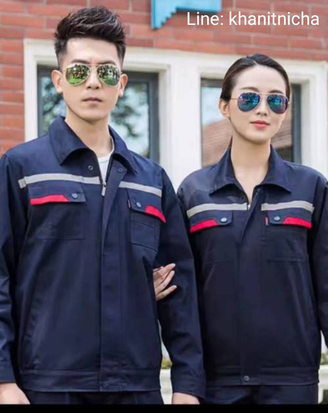 ชุดช่าง ชุดช่างป้องกันไฟฟ้าสถิตย์แขนยาว ชุดช่างไฟฟ้า ชุดช่างโรงงานไฟฟ้า