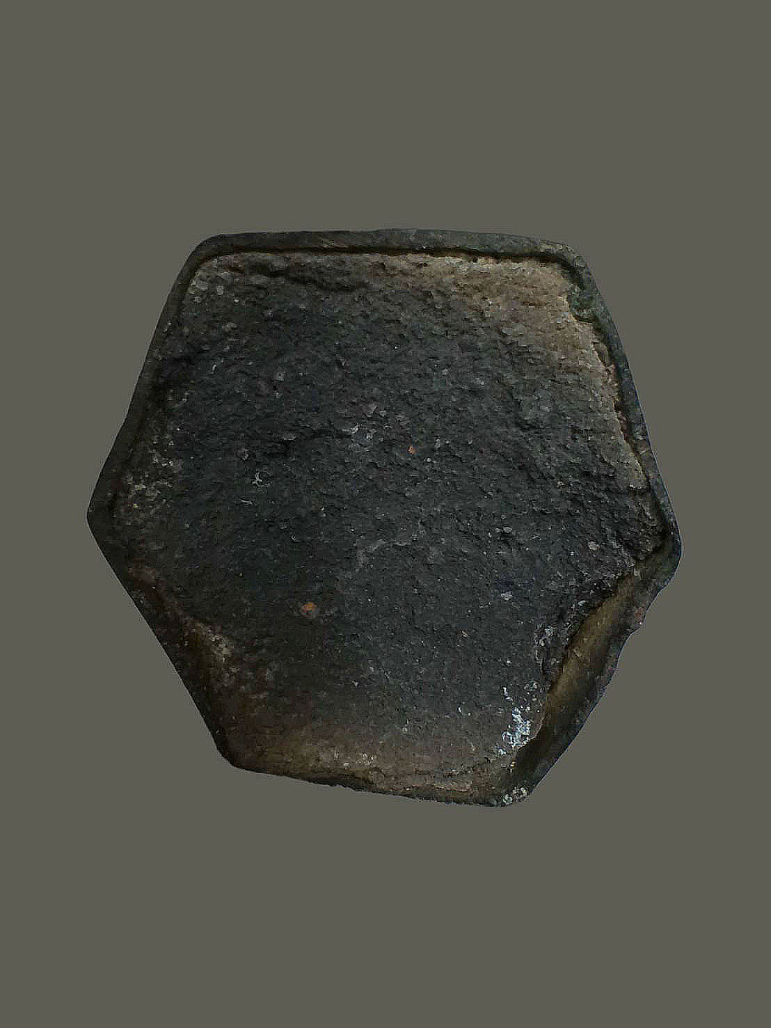 พระบูชาปางถวายเนตร(พระประจำวันอาทิตย์) หล่อดินไทย เนื้อทองเหลือง สูง 11.5 นิ้ว