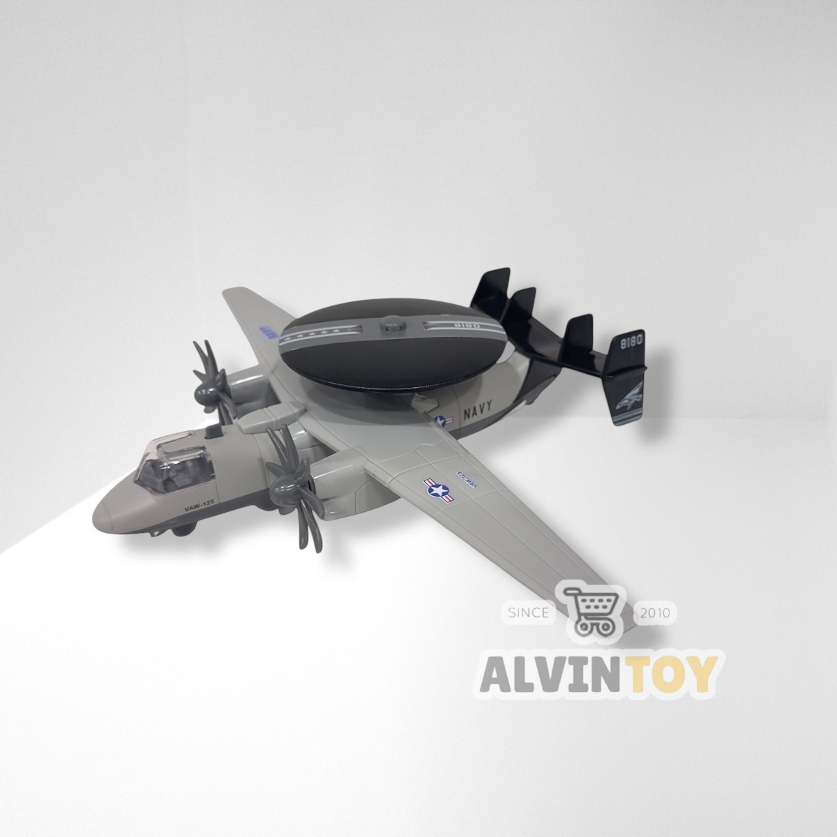 โมเดลเครื่องบิน Navy 8180 เทา