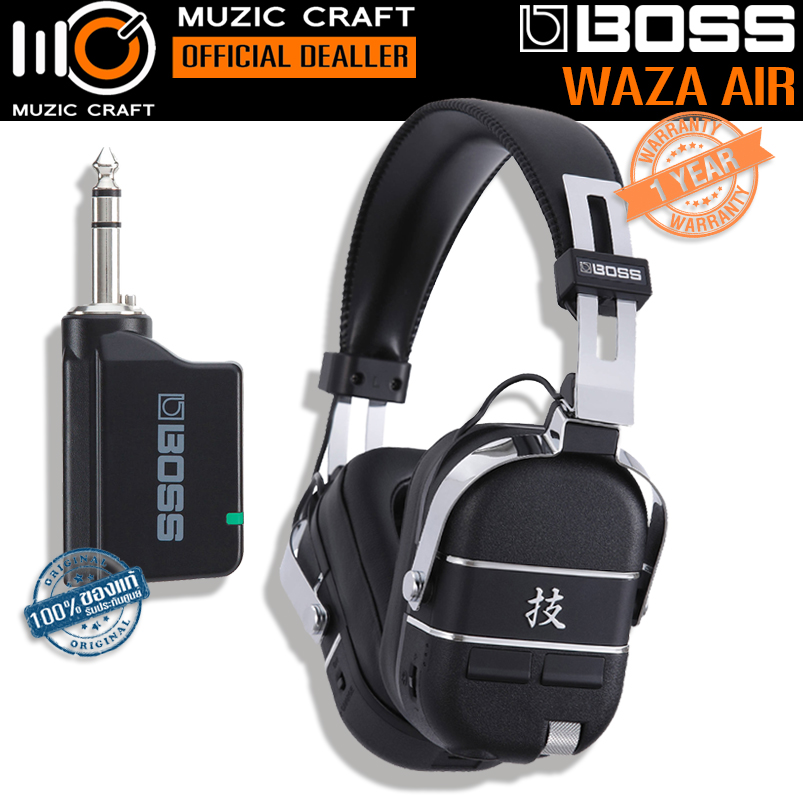 BOSS WAZA AIR *ของแท้รับประกัน 1ปี* Wireless Guitar Amp Headphone, หูฟังไร้สาย + แอมป์กีต้าร์ในตัว