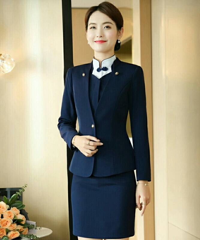 ชุดพนักงานต้อนรับโรงแรม รีสอร์ท