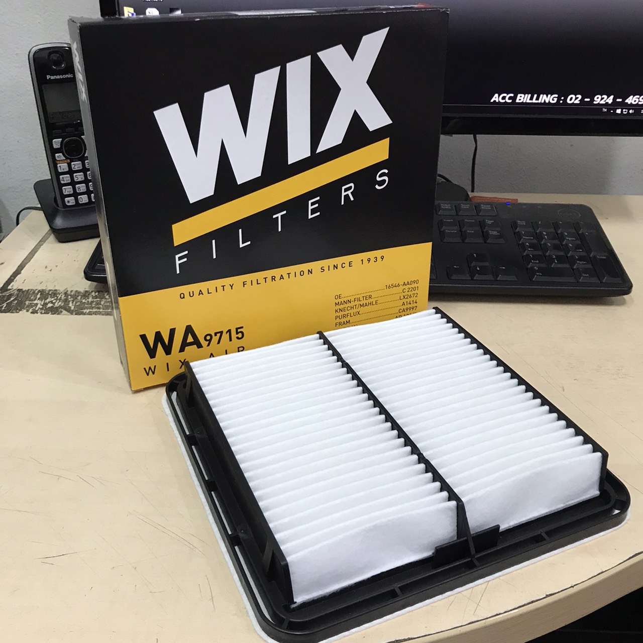ไส้กรองอากาศ XV ปี12-17,FORESTER /WIX WA9715