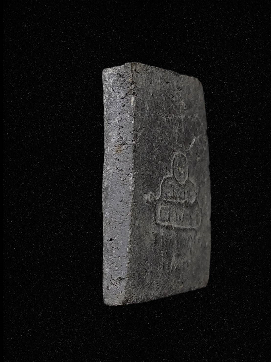 พระสมเด็จ เนื้อผงใบลานหลังยันต์นูน อธิษฐานจิตโดยท่านเจ้าคุณนรรัตนราชมานิต ( ธัมมวิตักโกภิกขุ ) วัดเทพศิรินทร์ ออกวัดศีลขันธาราม จังหวัดอ่างทอง ปี 2513