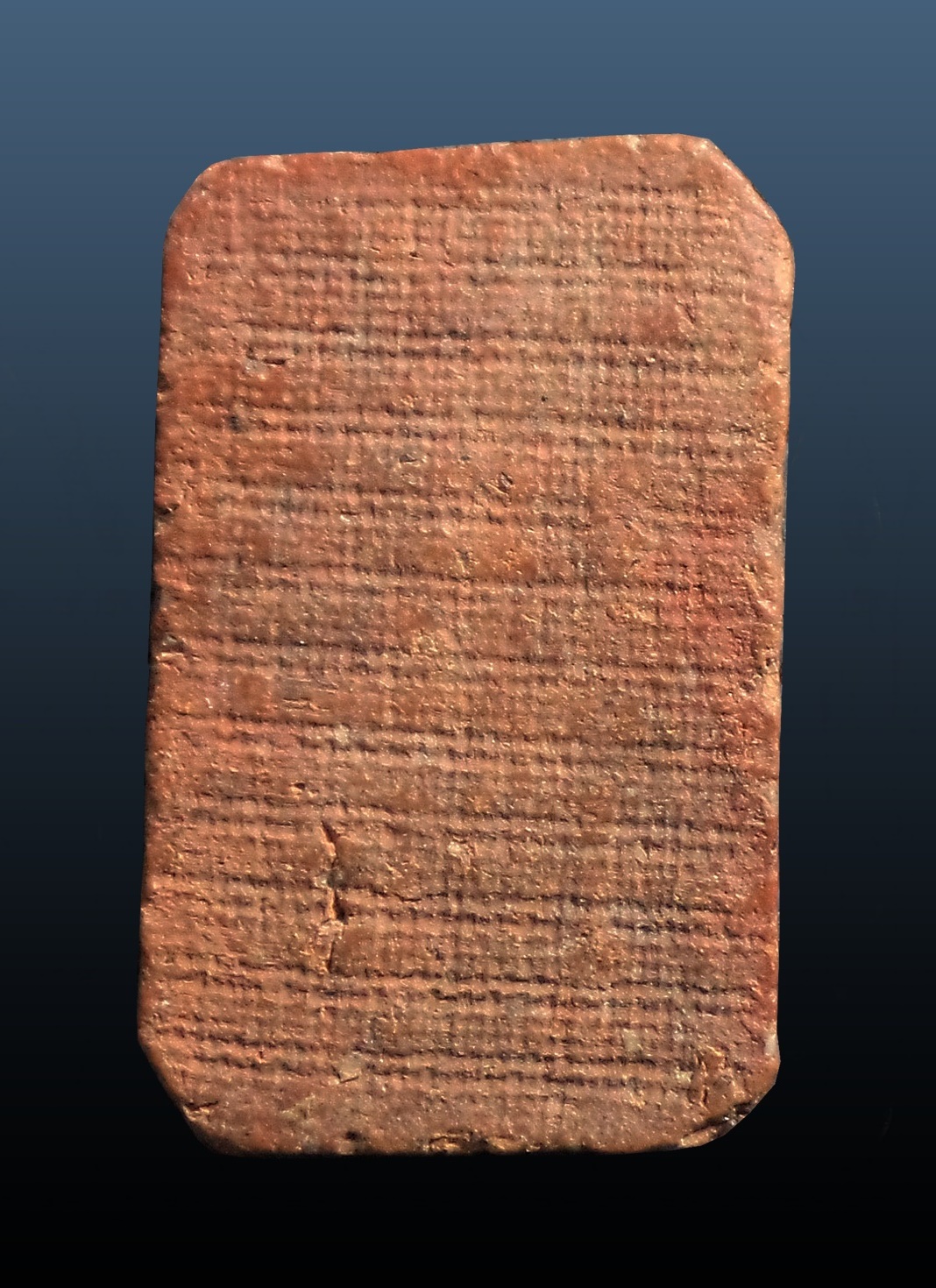 พระพุทธพิมพ์ทรงครุฑ เนื้อดิน วัดเขาสะพานนาค สระบุรี