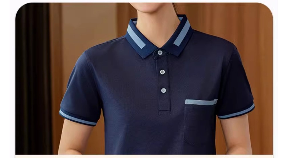 เสื้อแม่บ้านโปโล ชุดพนักงานทำความสะอาด เสื้อแม่บ้าน พ่อบ้าน เบลบอย
