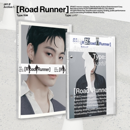 ( Pre-Order ) JAY B ( Got7 ) 1st Regular Album Archive 1: Road Runner ( random ver ) * มี Poster พับในกล่อง * วางจำหน่าย 28 / 11 / 2024