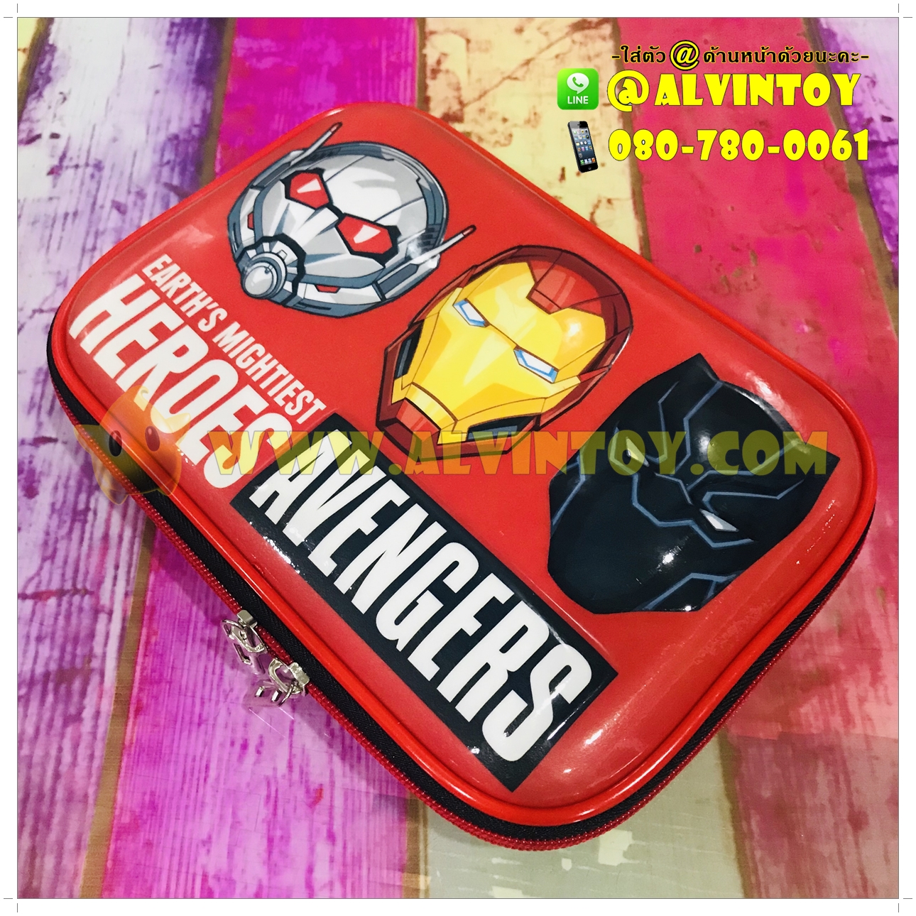 กระเป๋าดินสอซิปรอบ อเวนเจอร์ ไซด์ L