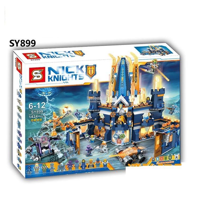 ชุดตัวต่อเลโก้ sy899 Nick Knights 1424 ชิ้น
