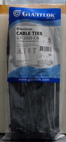 เคเบิ้ลไทร์ Cable Tie "Giantlok" สีดำ