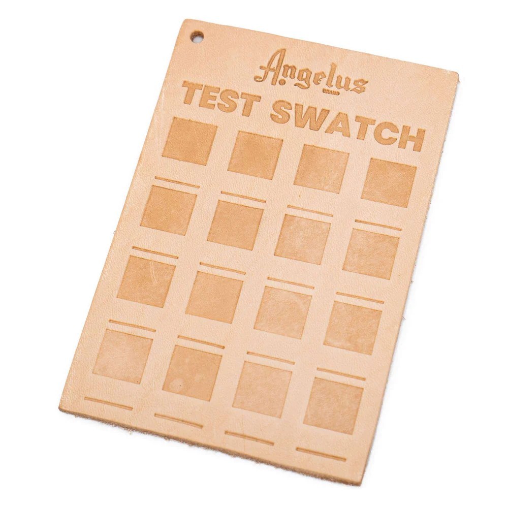Angelus Leather Test Swatch แผ่นหนังคุณภาพสูง สำหรับเทสสี ขนาด 4*6 นิ้ว