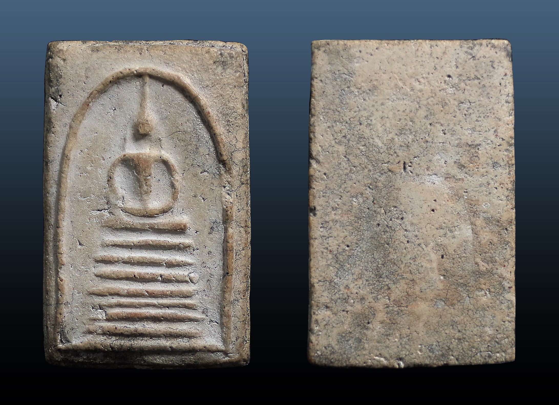 พระสมเด็จหลวงปู่ภู พิมพ์ 7 ชั้นหูติ่ง วัดอินทรวิหาร กทม.