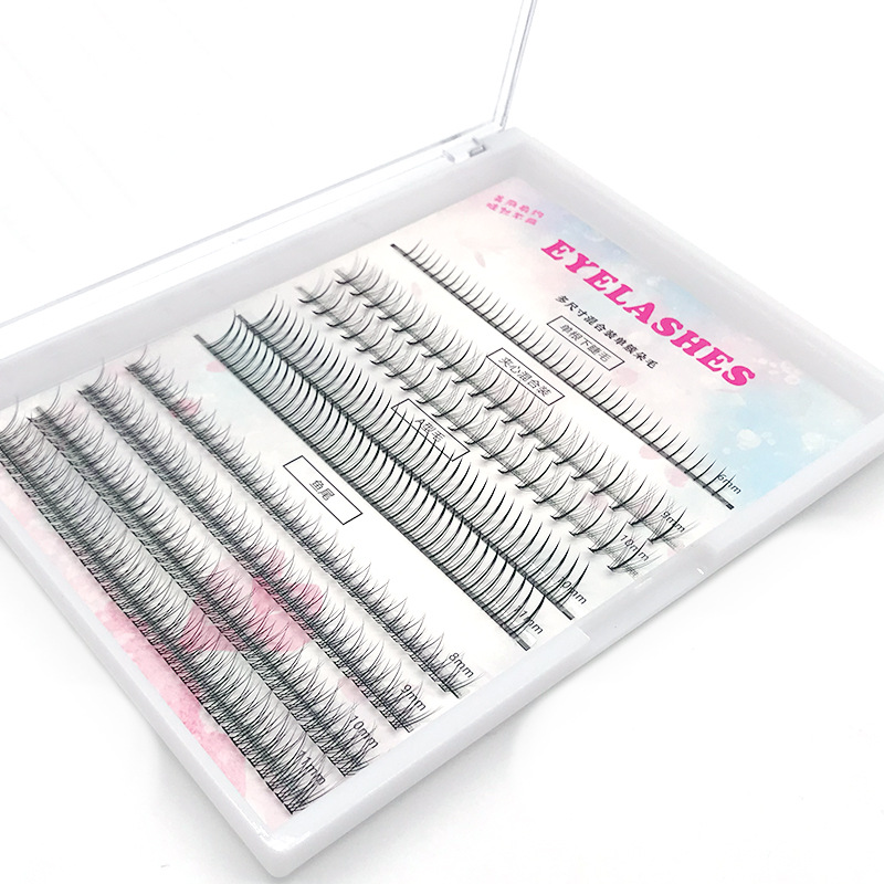 ขนตาปลอม ขนตาช่อ แบบต่อเอง False Eyelashes