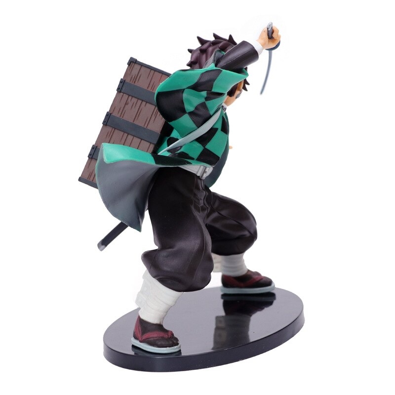 Action Figure Kimetsu no Yaiba ฟิกเกอร์ ดาบพิฆาตอสูร คามาโดะ ทันจิโร่ ขนาดความสูง 17 ซม. มีฐาน พร้อมกล่อง งานสวย