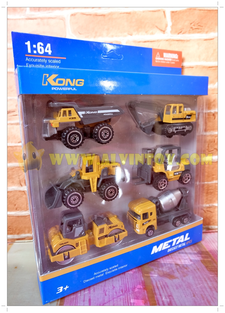 รถเหล็กก่อสร้าง 6 คัน