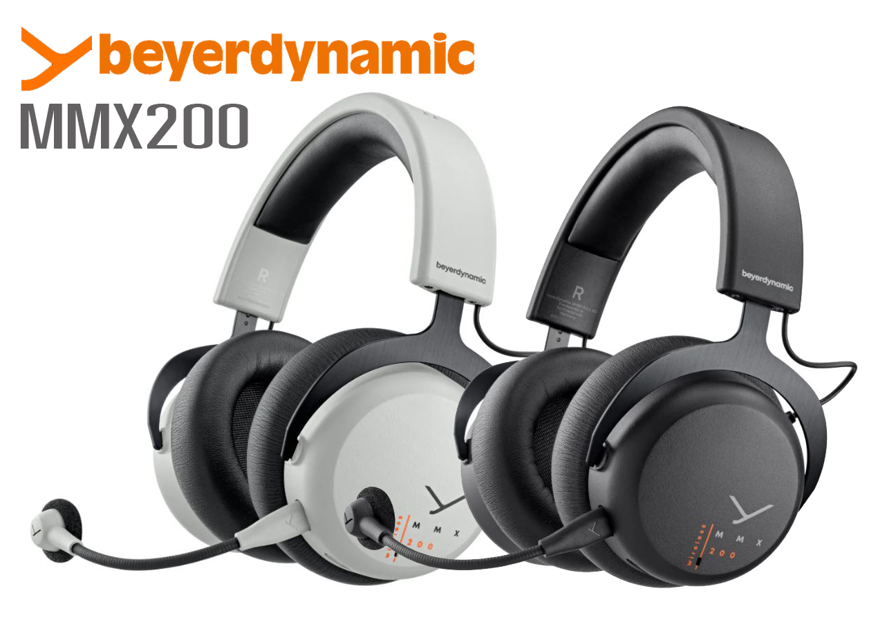 Beyerdynamic MMX-200 *ของแท้รับประกัน 1ปี* หูฟังเกมมิ่งไร้สาย Wireless Multi Platform Gaming Headset. Studio Quality Sound