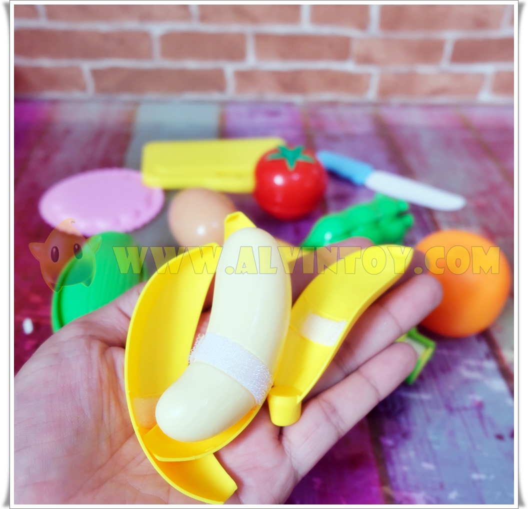 ของเล่นผลไม้หันได้ ขอเล่นเสริมพัฒนาการเด็ก วัสดุเกรด A 12 ชิ้น