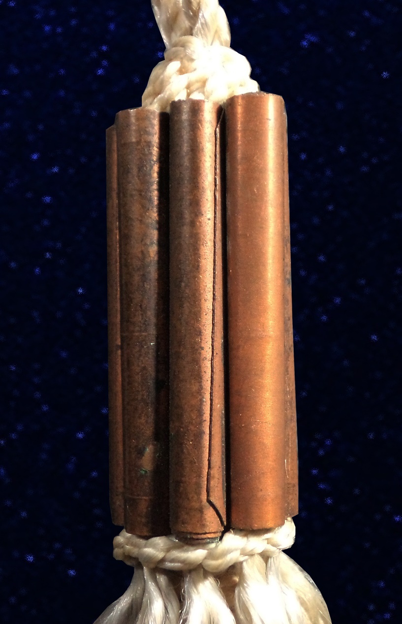 ตะกรุดชุด 9 ดอก หลวงปู่ครูบาดวงดี สุภัทโธ วัดท่าจำปี จ.เชียงใหม่