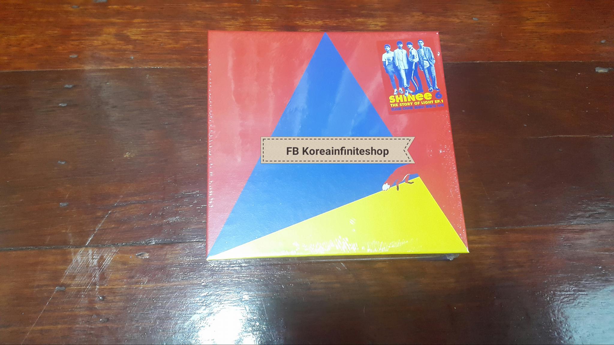 ( พร้อมส่ง ) SHINEE 6th Album THE STORY OF LIGHT EP.1 + Limited Poster