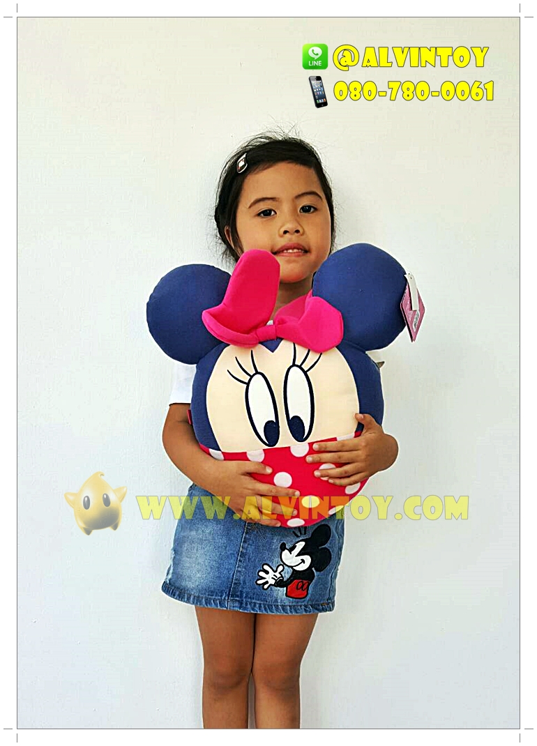 หมอนหน้าตุ๊กตา Miney Mouse