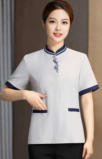 ชุดแม่บ้านโรงแรม ชุดแม่บ้านห้างสรรพสินค้า ชุดทำความสะอาดห้องพักแขก ชุดพนักงานทำความสะอาด