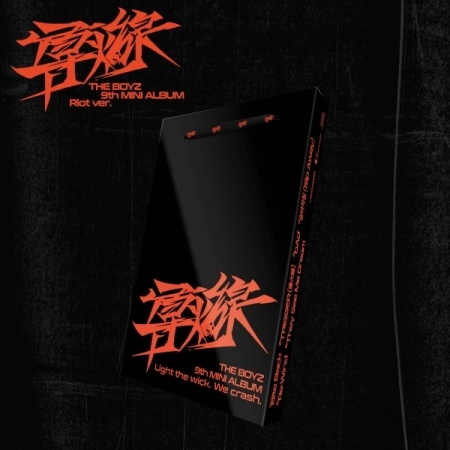 ( Pre-Order ) THE BOYZ 9th Mini Album 導火線 ( Photobook ver ) Riot ver * ไม่มี Poster พับ * วางจำหน่าย 29 / 10 / 2024
