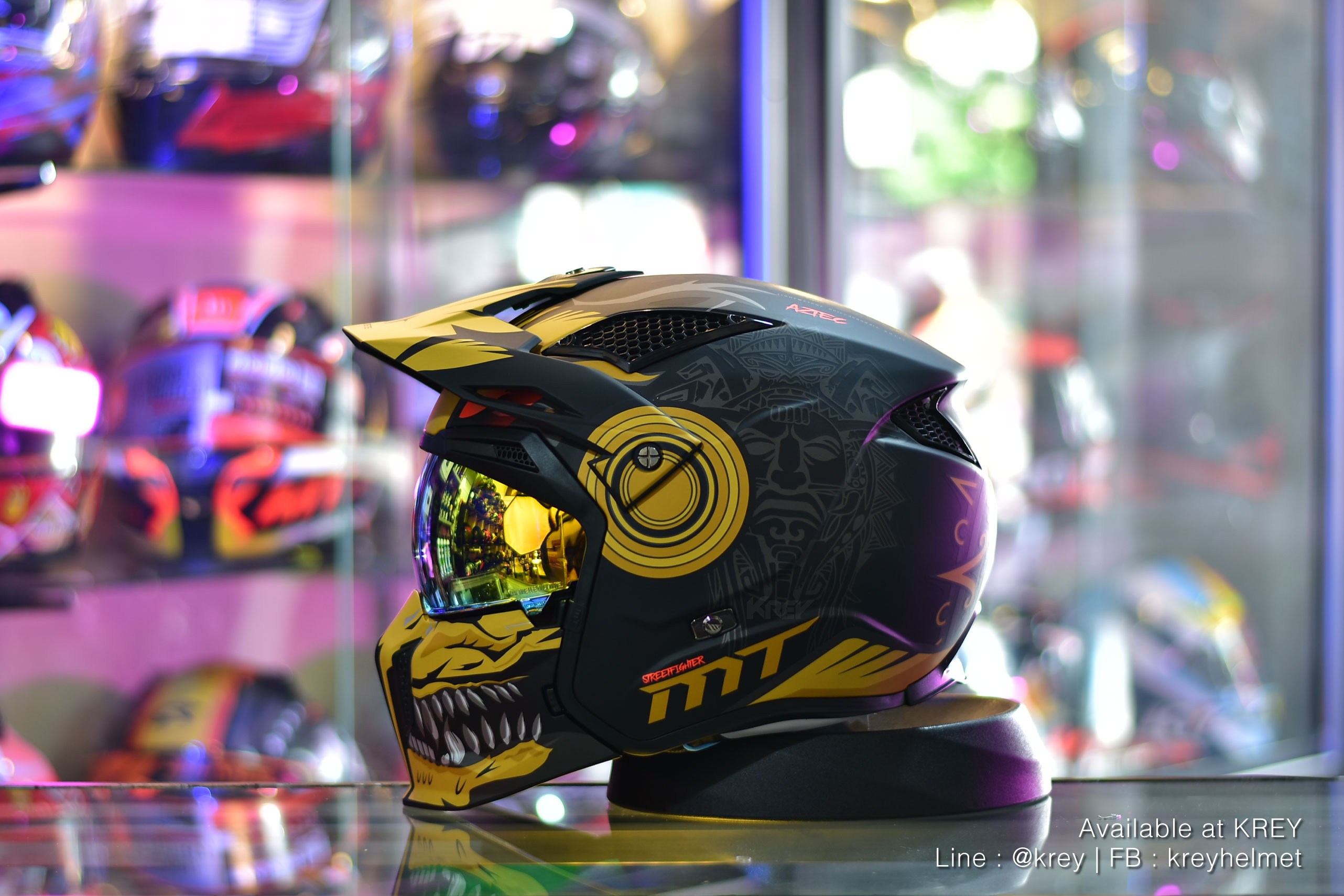MT model STREETFIGHTER SV : AZTEC MATT YELLOW