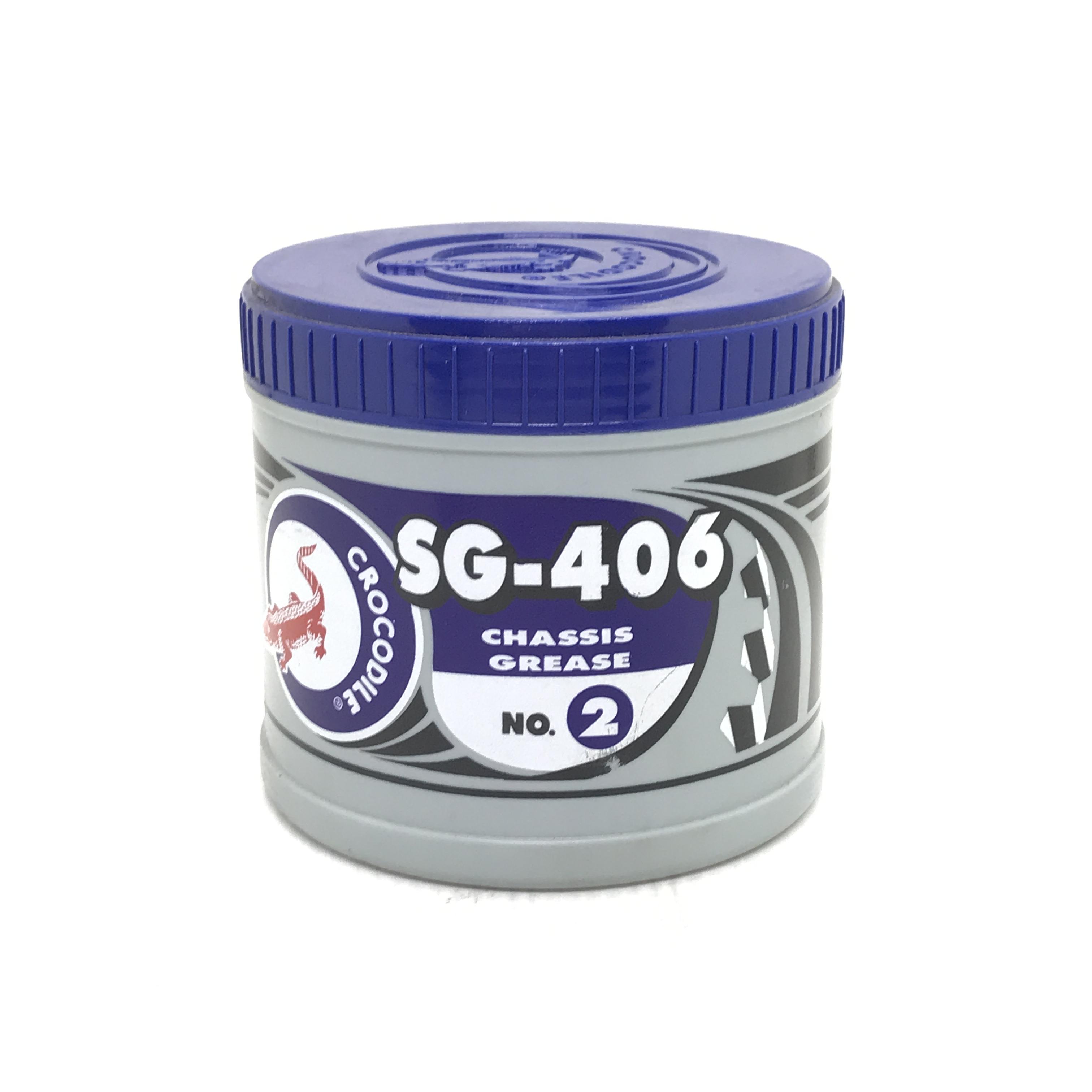 จาระบี / จารบี Chassis Grease เกรด SG-406 เบอร์ 2 ยี่ห้อ จระเข้ / ใช้อัดลูกหมากต่างๆ ปริมาณ 0.5 กก. (Grease)