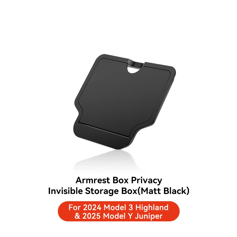 ที่เก็บของซ่อนตาใต้ที่ท้าวแขน Invisible storage Tesla Model Y Juniper / Model 3 Highland